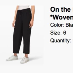 Lululemon On the Fly Wide-Leg 7/8 Pant